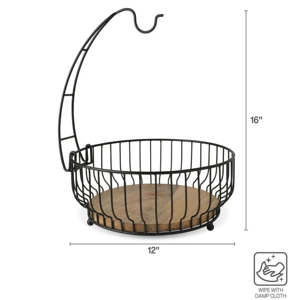 Savannah Fruit Storage Basket with Banana Hook