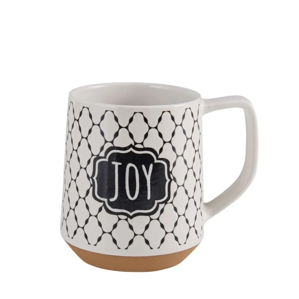 Sentiment Lattice Set of 6 Mugs, Assorted