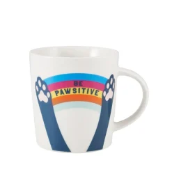 Sentiment Mugs Be Pawsitive Mug