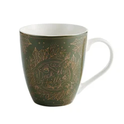 Sentiment Mugs Deck The Halls Metallic Mug