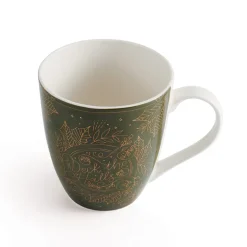 Sentiment Mugs Deck The Halls Metallic Mug