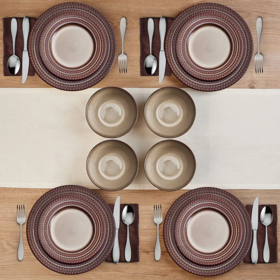 Skylar 12 Piece Dinnerware Set, Service for 4