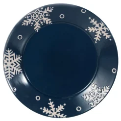 Snow Flurry Set of 4 Dinner Plates