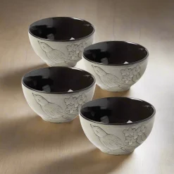 Song Bird Set of 4 Fruit Bowls