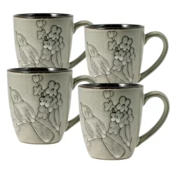 Song Bird Set of 4 Mugs