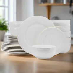 Sonya 24 Piece Dinnerware Set, Service for 8