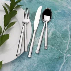 Stephanie Forged 20 Piece Flatware Set, Service for 4