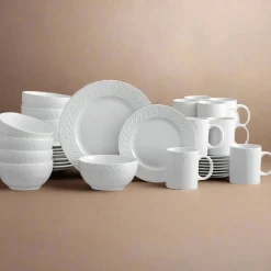 Sylvia 32 Piece Dinnerware Set, Service for 8