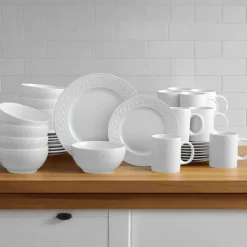 Sylvia 32 Piece Dinnerware Set, Service for 8