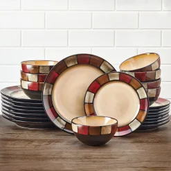 Taos 24 Piece Dinnerware Set, Service for 8