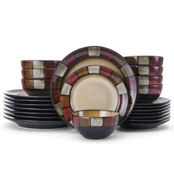 Taos 24 Piece Dinnerware Set, Service for 8