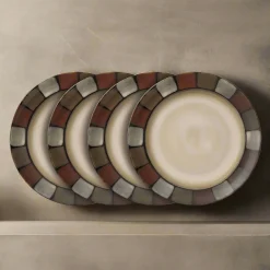 Taos Set of 4 Dinner Plates