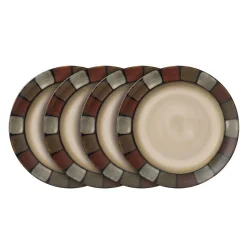 Taos Set of 4 Dinner Plates