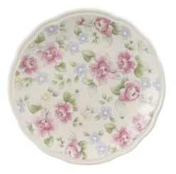 Tea Rose Set of 4 Accent Luncheon Plates