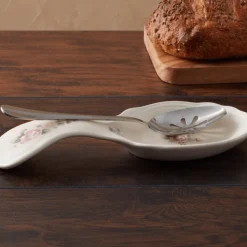 Tea Rose Spoon Rest