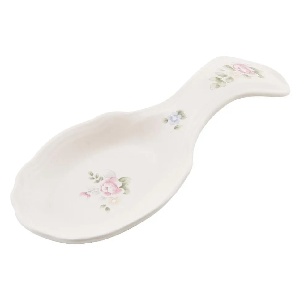 Tea Rose Spoon Rest