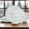 Tranquil Trails 12 Piece Dinnerware Set, Service for 4