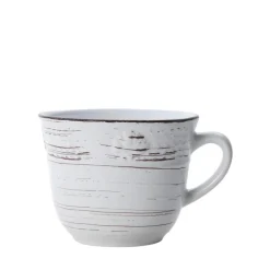 Trellis Coastal White Mug