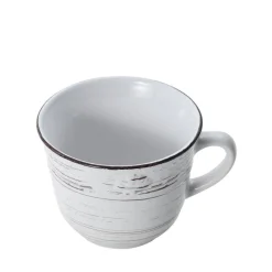 Trellis Coastal White Mug