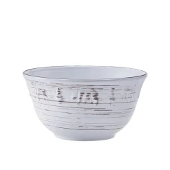 Trellis Lodge White 16 Piece Dinnerware Set, Service for 4