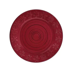 Trellis Snowflakes 12 Piece Dinnerware Set, Service for 4