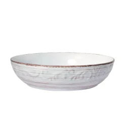 Trellis White Individual Pasta Bowl