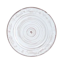 Trellis White Set of 4 Appetizer Plates