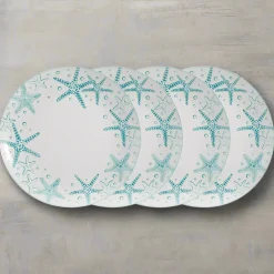 Venice Set of 4 Dinner Plates