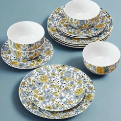 Vibrant Garden 12 Piece Dinnerware Set, Service for 4
