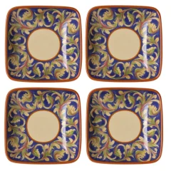 Villa della Luna® Set of 4 Wine Tapas Plates