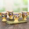 Villa della Luna® Set of 4 Pedestal Mugs