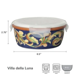 Villa della Luna® Storage Bowl with Lid