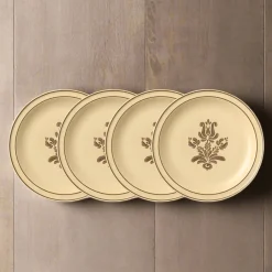 Village Set of 4 Dinner Plates