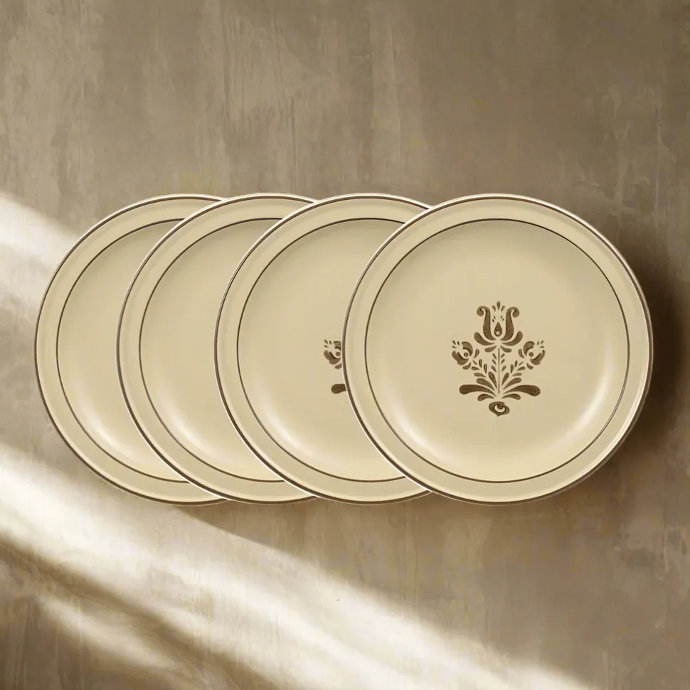 Village Set of 4 Salad Plates