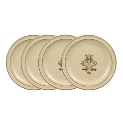 Village Set of 4 Salad Plates
