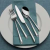 Wave Forged 42 Piece Flatware Set, Service for 8
