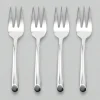Wave Set of 4 Appetizer Forks