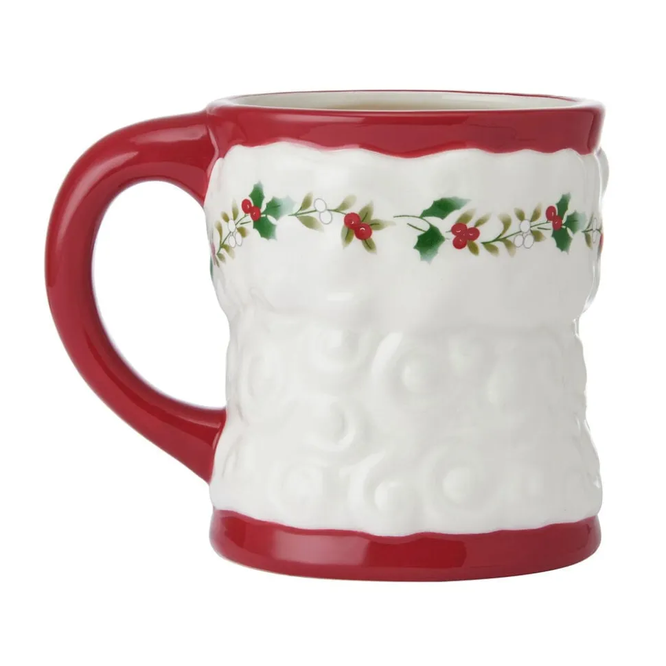 Winterberry® African American Santa Mug