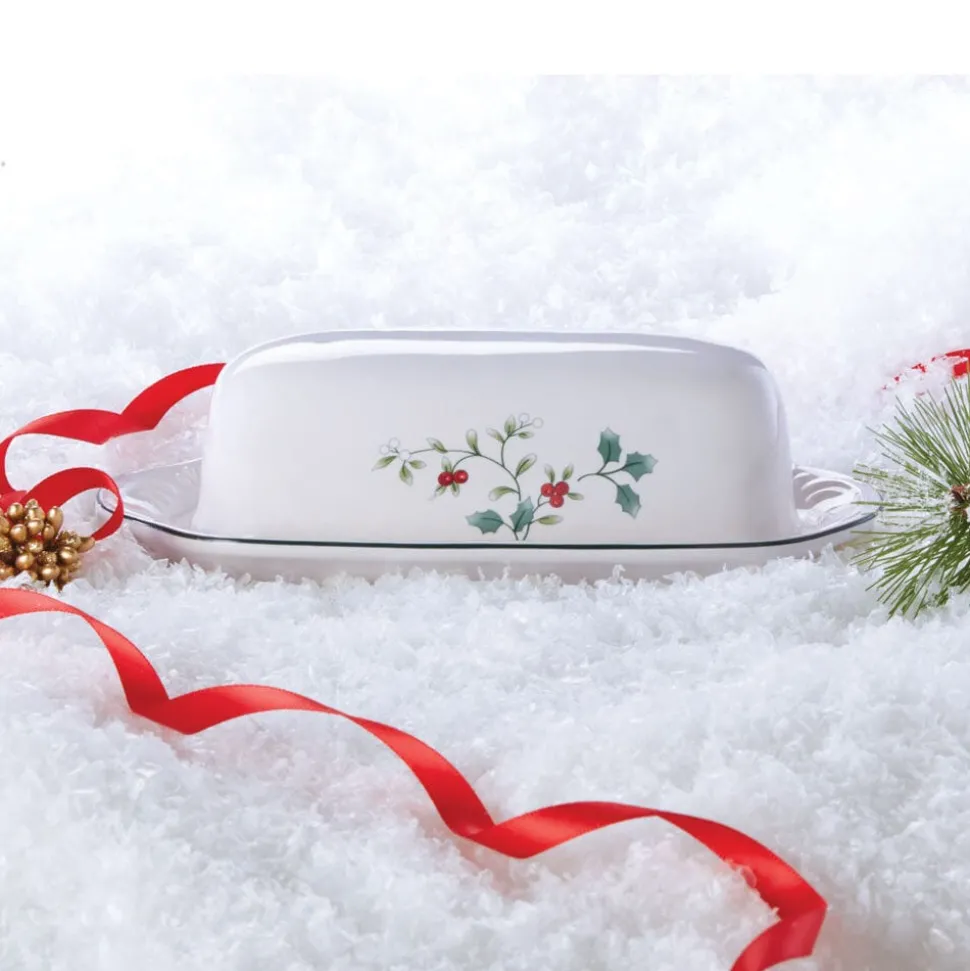 Winterberry® Covered Butter Dish