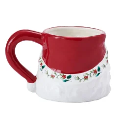 Winterberry® Santa Figural Mug
