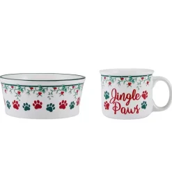 Winterberry® Sentiment Mug and Pet Bowl Set