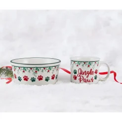 Winterberry® Sentiment Mug and Pet Bowl Set