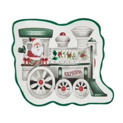 Winterberry® Set of 4 Figural Appetizer Dessert Plates