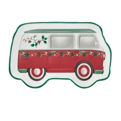 Winterberry® Set of 4 Figural Appetizer Dessert Plates