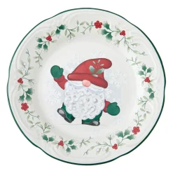 Winterberry® Set of 4 Gnome Salad Plates