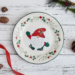 Winterberry® Set of 4 Gnome Salad Plates