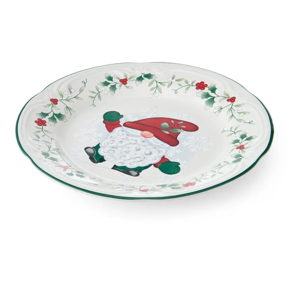 Winterberry® Set of 4 Gnome Salad Plates
