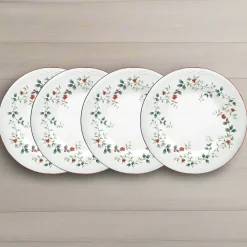 Winterberry® Set of 4 Luncheon Plates