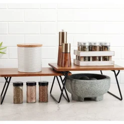 Woodford Set of 2 Shelf Organization Trays