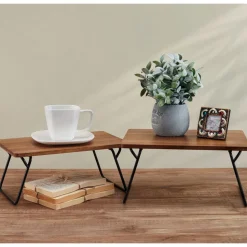 Woodford Set of 2 Shelf Organization Trays